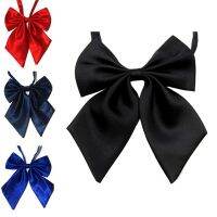 Women Tie Red Butterfly Women 39;s Bow Tie Black Knot Female Girl Student Hotel Clerk Waitress Neck Wear Ribbon Ties green