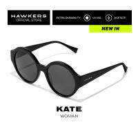 HAWKERS Black KATE Sunglasses For Men And Women. UV400 Protection. Official Product Designed In SpaIn HKAT21BBX0