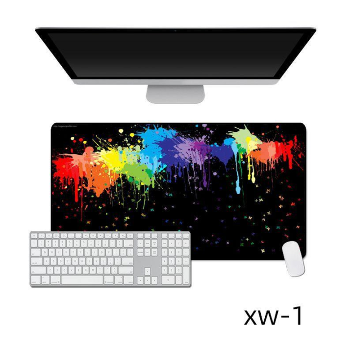 hot-creative-seven-colors-mousepad-high-quality-xl-mouse-pad-locking-edge-large-mouse-mat-pc-computer-laptop-gamer-mause-pad