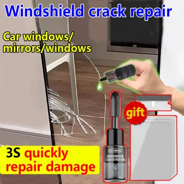 Car Window Repair Fluid Cracked Glass Scratch Repair Kit