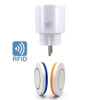 RF433MHz Remote Control Wireless Switch Socket EU 10A 220V AC Easy to Install and Use Without Network Shoes Accessories