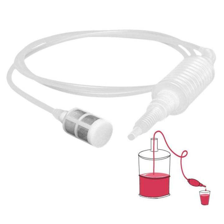 Wine Siphon Tube NonToxic Wine Beer Making Brewing Equipment Homemade