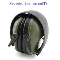 Professional soundproof foldaway protective ear plugs muffs for noise Tactical Outdoor Hunting Shooting hearing ear protection