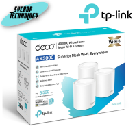 TP-Link Deco X50 AX3000 Smart Home Mesh Wi-Fi System (3 Pack) ประกันศูนย์ เช็คสินค้าก่อนสั่งซื้อ