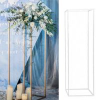 Vases Column Stand Party Detachable Rustproof Wedding Geometric Iron Art Holder Floor Prop Centerpiece Decoration Event