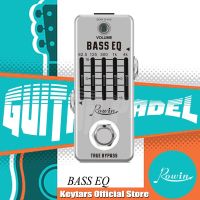 Rowin LEF-317B Bass EQ Pedal 5 Band Equalizer Pedals For Bass Guitar With 5 Band Graphic Mini Size True Bypass