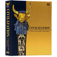 Imported English original DK civilization a history of the world in 100objects world civilization history in 100articles hardcover full-color illustrations
