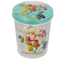 Tin Metal Box Storage Jar Canister Cookie Food Candy Containers Biscuit Tinplate Jars Farmhouse Christmas Kitchen Tea With Gift Storage Boxes