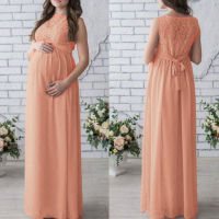 Maternity Photography Props Pregnant Mother Dress Pregnancy Clothes Lace Dress For Pregnant Women Photo Shoot Clothing Платье