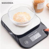 10kg1g Cake Kitchen Scales Electronic scales Stainless steel digital scale Measuring Weight Housewares Balance Precision Tools