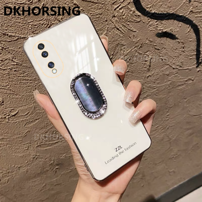 DKHORSING ปลอกอ่อนหรูหราใหม่ HONOR 90 5G / HONOR 90 Lite/ HONOR 70 Lite ลวดดัดฟันเพชรแวววาวชุบไฟฟ้า Huawei เคสโทรศัพท์ Honor90เลนส์ Lite ปกป้องฝาหลัง HONOR70 Lite