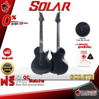 ทักแชทรับส่วนลด 500.-MAX กีต้าร์ไฟฟ้า Solar GC2.6TB ทรง Lespaul Single Cutaway สีดำลายไม้ โทนเสียงดุดัน เอาอยู่ทุกบทเพลง มีบริการ Setup จัดส่งฟรี