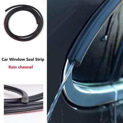 CW Car WindowStrip VRubberGuide StripSide WindowLeakproof Window Protection Sticker Goods