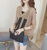 พร้อมส่ง QUILLA เสื้อยืดทรงหลวม + สายเดี่ยวซับใน Plus Size Loose Fit Korean Blouse