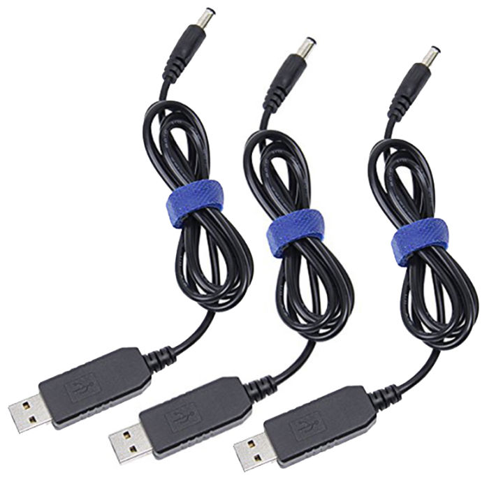 usb-to-dc-convert-cable-5v-voltage-step-up-cable-5-5x2-1mm-dc-male-1m-new