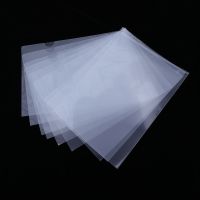 12 Pcs Plastic Folder Transparent Document Folder Clear Office Supplies Envelope Project Pocket
