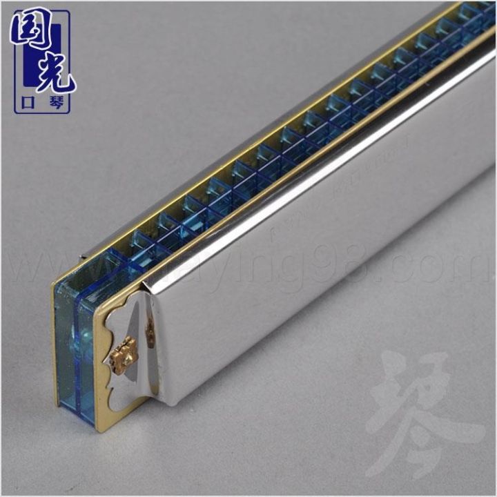 shanghai-guoguang-stress-24-hole-harmonica-harmonica-new-packing-guoguang-a-c-harmonica-is-the-tremolo-harmonica