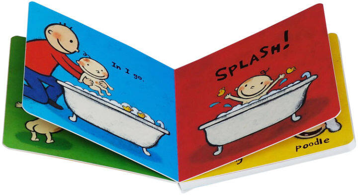 english-original-picture-book-tubby-happy-bath-a-hair-dirty-child-famous-leslie-patricelli-introduction-to-english-cardboard-book-for-children