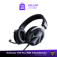 ONIKUMA X10 PRO RGB Gaming Headset หูฟังเกมมิ่งคุณภาพ ตัดเสียงรบกวน มาพร้อมไฟ RGB