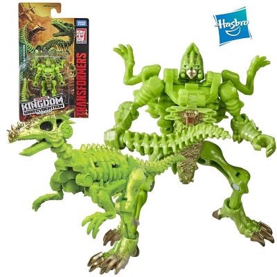 Hasbro หม้อแปลง WFC-K22 Dracodon แกนหลัก10ซม. โมเดลตุ๊กตาขยับแขนขาได้ดั้งเดิมคอลเลกชันของขวัญวันเกิดของเล่นเด็ก