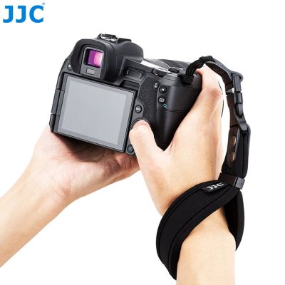 ❈♣☎ JJC Camera Hand Strap Quick Release Soft Neoprene Wrist Band for Canon Nikon Sony Fujifilm Olympus Pentax DSLR Accessories