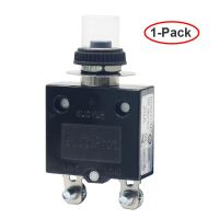 KUOYUH 98 series 20A 32/50VDC reset Circuit breakers of Micro Thermal Protector with Screw PIN waterproof cover Breakers Load Centers  Fuses