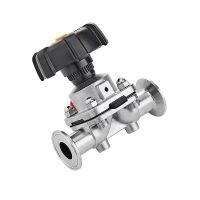 19mm 25mm 32mm 51mm Stainless Steel Quick Install Diaphragm Valve 316L Sanitary Manual Quick-connect Chuck Type Valves