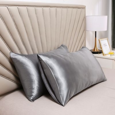 Pillowcase 100 Silk Pillow Cover Silky Satin Hair Beauty Pillow case Comfortable Pillow Case Home Decor wholesale