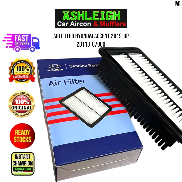 Air Filter Hyundai Accent 2019Up 28113C7000 New Look m1 Lazada PH