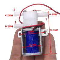 Mini Micro 2 Position 3 Way Electric Solenoid Valve N/O N/C DC 6V / 12V/ 24V/ 36V Small Electromagnetic Water Valve Flow Control Plumbing Valves