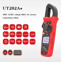 UNI-T UT202A+ Digital Clamp Meter multimete 400-600A auto Range True RMS ความแม่นยำสูง มิเตอร์วัดไฟ มัลติมิเตอร์ คลิปแอมป์มิเตอร์