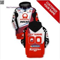 Personalized  Ducati Racing 3D Print Hoodie