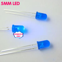 จัดส่งฟรี1000ชิ้น5มิลลิเมตรสีฟ้า LED ไดโอดเปล่งแสงF5mm สีฟ้า LED