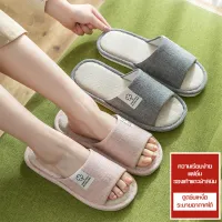 SBรองเท้าใส่ในออฟฟิศ รองเท้าใส่ในบ้าน สไตล์ญี่ปุ่น รองเท้าแตะผ้าลินิน รองเท้าแตะ