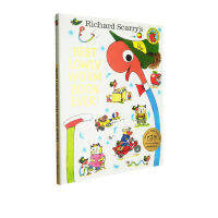 Richard scarrys S best lowly worm book ever hardcover childrens Enlightenment picture story book