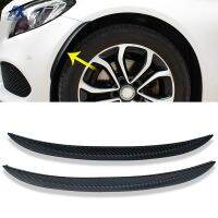 Universal รถคาร์บอนไฟเบอร์ Fender Flares Mud Flaps Splash Guards Arch ล้อคิ้วริมฝีปากแถบสำหรับรถบรรทุก SUV Body Kit