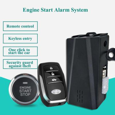 Best Seller Car PKE Keyless Entry Engine Start Stop Push Button Alarm System Door Lock