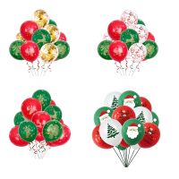 【cw】 12inch 2022 Decoration Balloons Elk XmasTree for Ornaments Navidad 【hot】