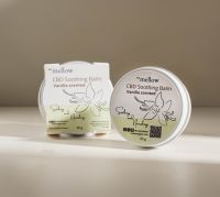 Mellow Organic ซูทธิง ซี.บี.ดี บาล์ม - กลิ่นวานิลลา CBD Soothing Balm - Vanilla Scented (50 g)