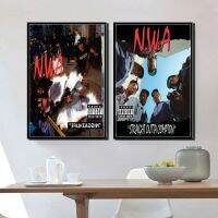 Hot Hip Hop Rap Album N.W.A. ที่ยิ่งใหญ่ที่สุดฮิต Niggaz4Life ภาพที่มีคุณภาพผ้าใบจิตรกรรมโปสเตอร์ห้องนอนห้องนั่งเล่นผนังศิลปะตกแต่งบ้าน-เพลงยอดนิยมศิลปะ