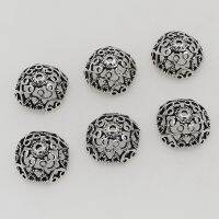 【YF】✸  20pcs/lot Fashion Hollow Out Torus Beads Caps Big Size Antique Alloy Tassel End Receptacle Jewelry Making