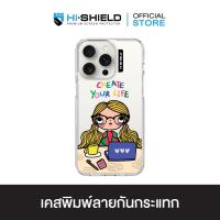 HI-SHIELD Stylish เคสใสกันกระแทก iPhone รุ่น Debby1 [เคส iPhone15][เคส iPhone14][เคส iPhone13]