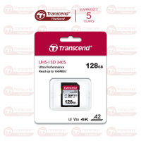 SDXC 340S 128GB : SD Card - Transcend - รับประกัน 5 ปี - มีใบกำกับภาษี