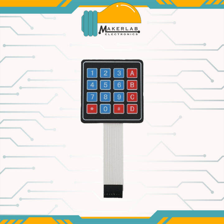 4x4 Matrix Membrane Keypad | Lazada PH