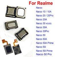 ลําโพงหูฟังสําหรับ Realme Narzo 10 20 30 50 Pro 10A 20S 50A 50i Prime 4G 5G หูฟัง ลําโพง Sound Flex Cable Parts