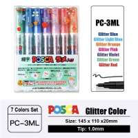 1set Japan uni Posca PC-1M3M5M Art Marker Pens Water-Based 81215 Colors Set