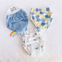 【CC】 3pc/Lot Baby Diapers Reusable Training Pants Washable Nappy Cotton Elastic Waist 8-18KG