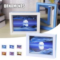 3D Moving Sand Art Painting Decoration Magic Sand Landscape Crafts Desktop Decoration Family Living Room Office Painting