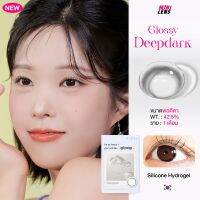 คอนแทคเลนส์ คอนแทคเลนส์รายเดือน Mini Lens รุ่น Glossy Deepdark สีดำชาโค วัสดุ ???????? ????????