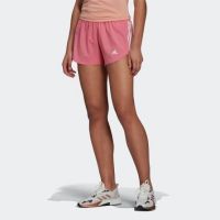 H31075 กางเกงวิ่งหญิงขาสั้น adidas RUN IT SHORTS  สีชมพู Rose Tone / White